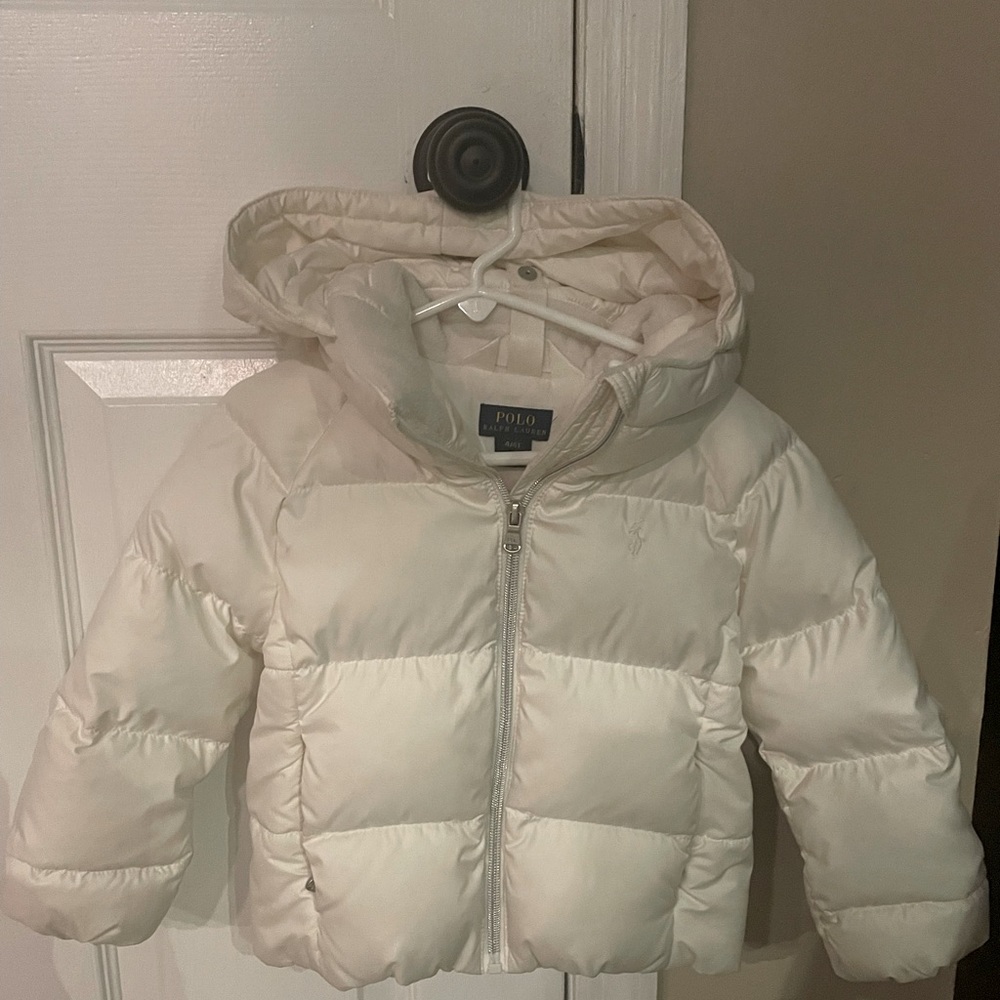 Winter coat girls 4T Ralph Lauren/down fill